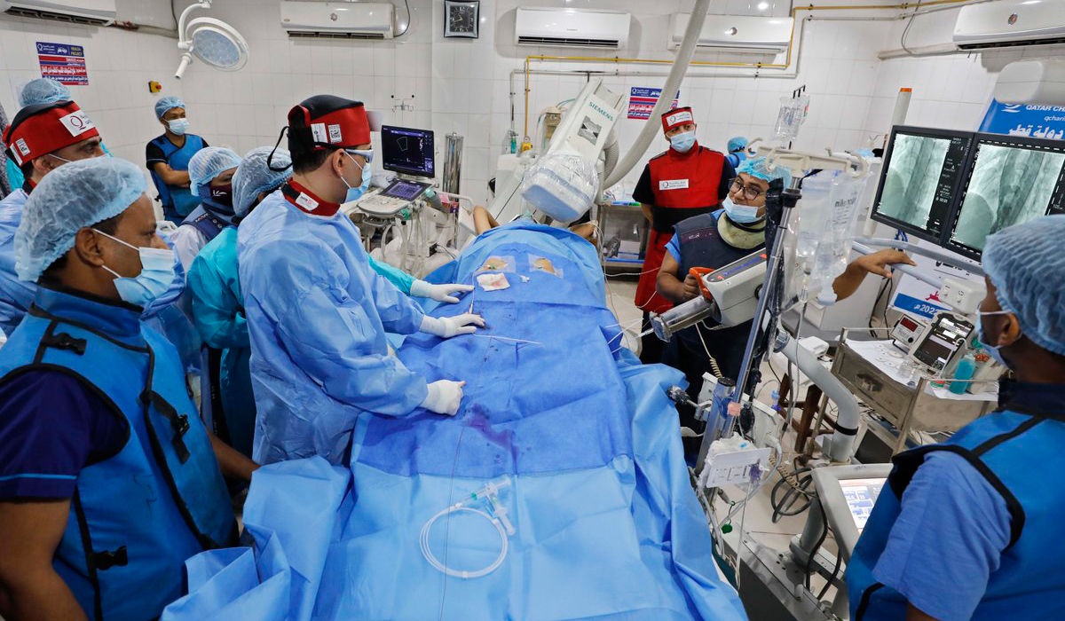 Qatar Charity Holds Medical Camp in Bangladesh